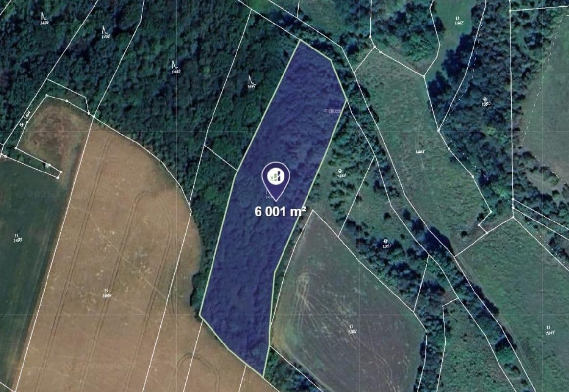 plot for sale, 6,001 m², Vysoká, Středočeský Region plot for sale, 6,001 m², Vysoká, Středočeský Region