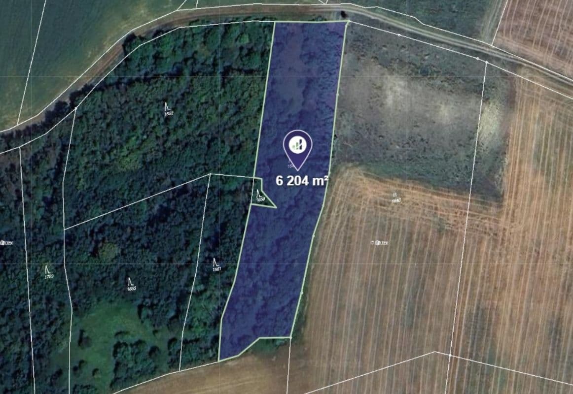plot for sale, 6,204 m², Vysoká, Středočeský Region plot for sale, 6,204 m², Vysoká, Středočeský Region