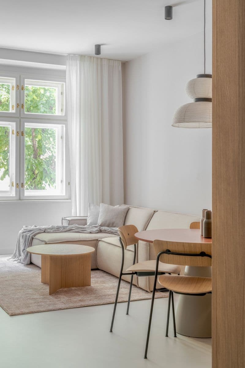 1 bedroom with open-plan kitchen flat to rent, 48 m², Přemyslovská, Prague, Prague 1 bedroom with open-plan kitchen flat to rent, 48 m², Přemyslovská, Prague, Prague