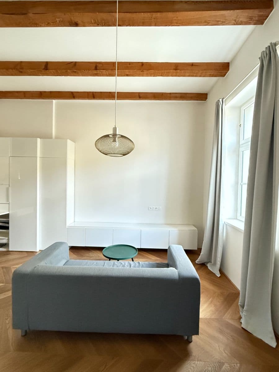 1 bedroom with open-plan kitchen flat to rent, 46 m², 28. pluku, Prague, Prague 1 bedroom with open-plan kitchen flat to rent, 46 m², 28. pluku, Prague, Prague