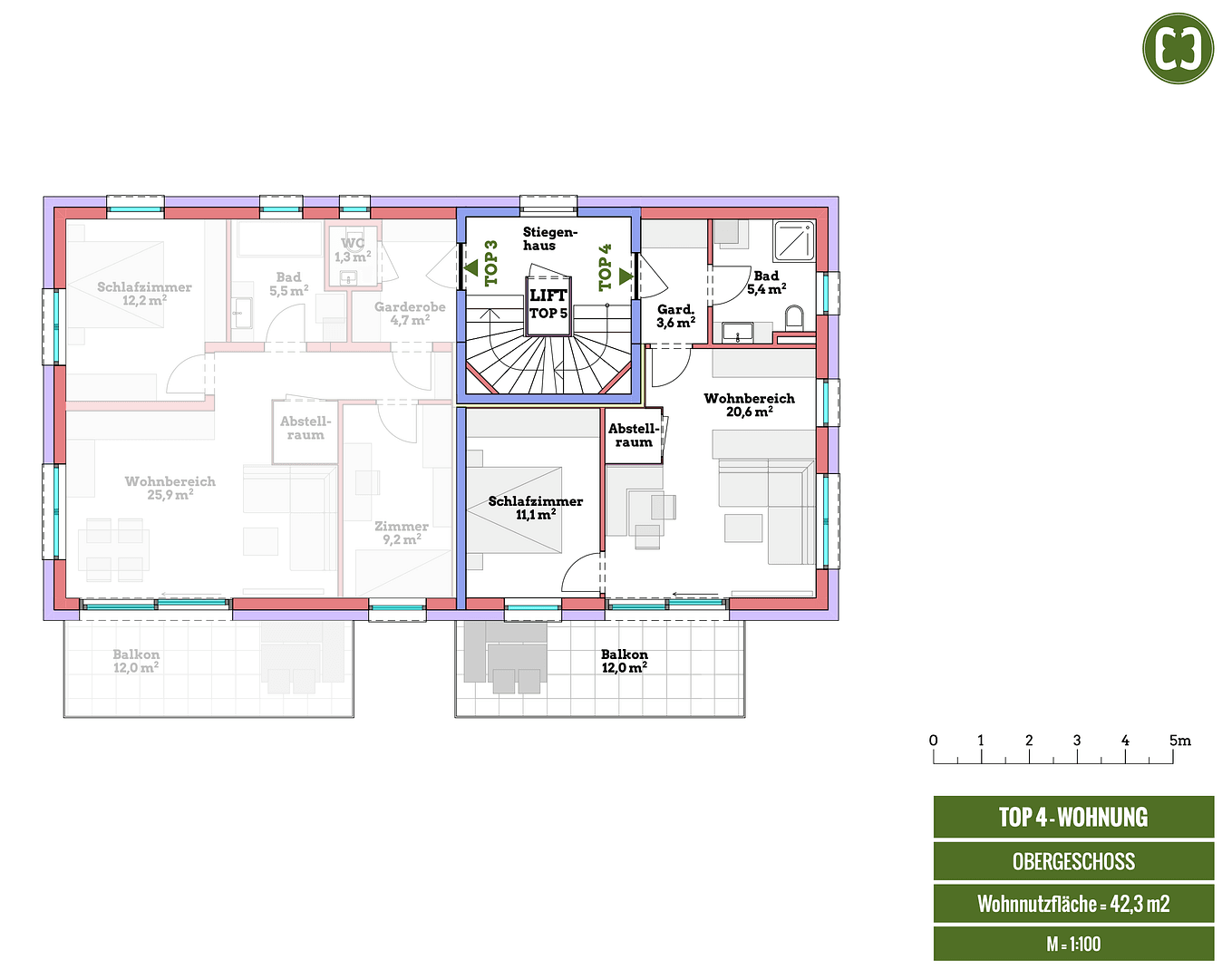 2 bedroom flat for sale, 43 m², Salzburg, Salzburg 2 bedroom flat for sale, 43 m², Salzburg, Salzburg