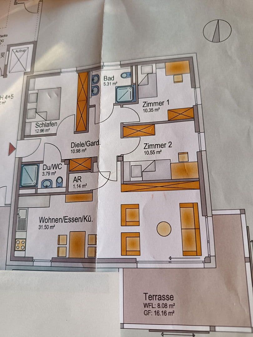 4 bedroom flat to rent, 95 m², Mössingen, Baden-Württemberg 4 bedroom flat to rent, 95 m², Mössingen, Baden-Württemberg