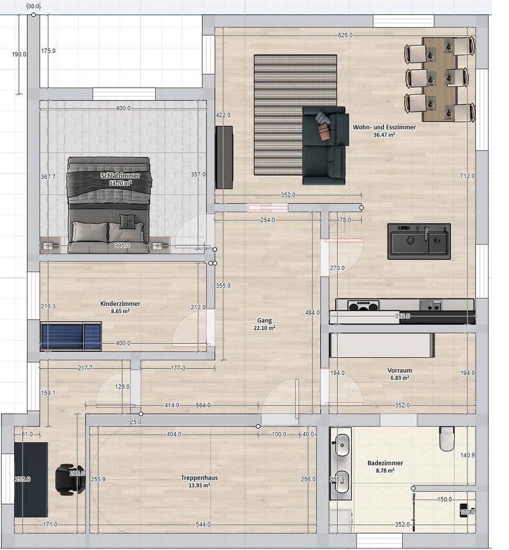 4 bedroom flat to rent, 103 m², Westerheim, Bavaria 4 bedroom flat to rent, 103 m², Westerheim, Bavaria