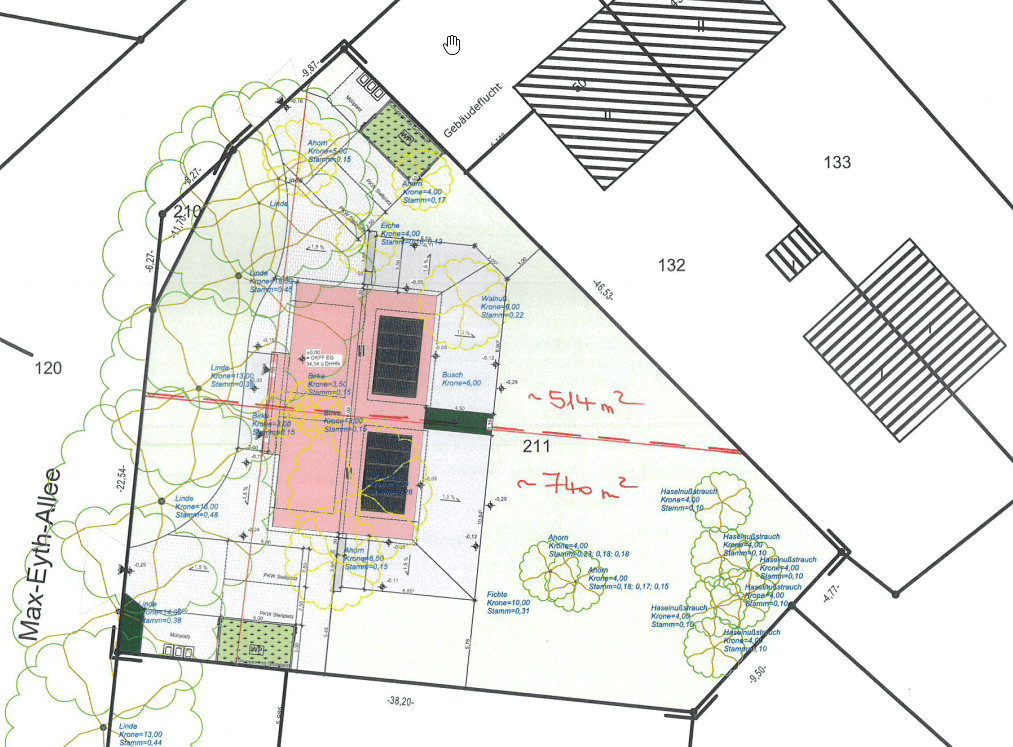 plot for sale, 740 m², Max-Eyth-Allee 8, Potsdam, Brandenburg plot for sale, 740 m², Max-Eyth-Allee 8, Potsdam, Brandenburg