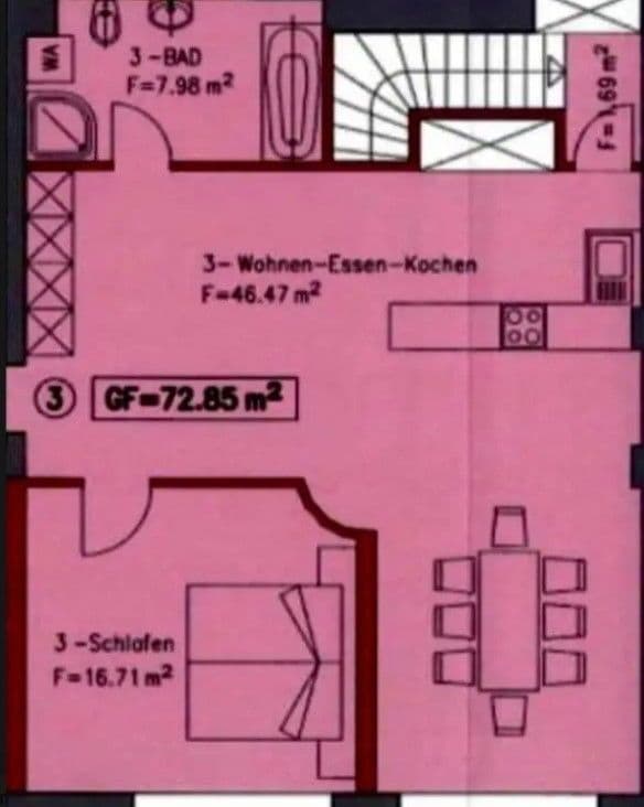3 bedroom flat for sale, 103 m², Baden-Baden, Baden-Württemberg 3 bedroom flat for sale, 103 m², Baden-Baden, Baden-Württemberg