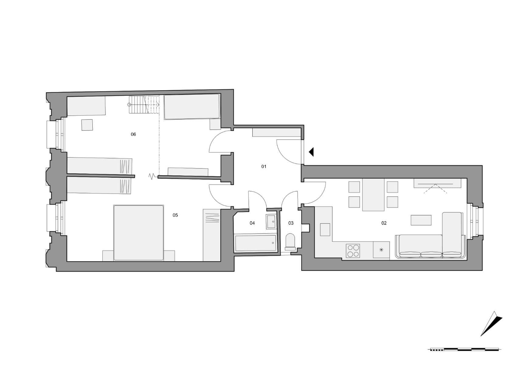 2 bedroom flat for sale, 66 m², Horní, Prague, Prague 2 bedroom flat for sale, 66 m², Horní, Prague, Prague