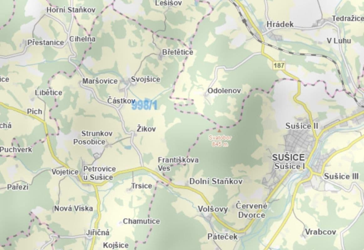 plot for sale, 4,578 m², Petrovice u Sušice, Plzeňský Region plot for sale, 4,578 m², Petrovice u Sušice, Plzeňský Region