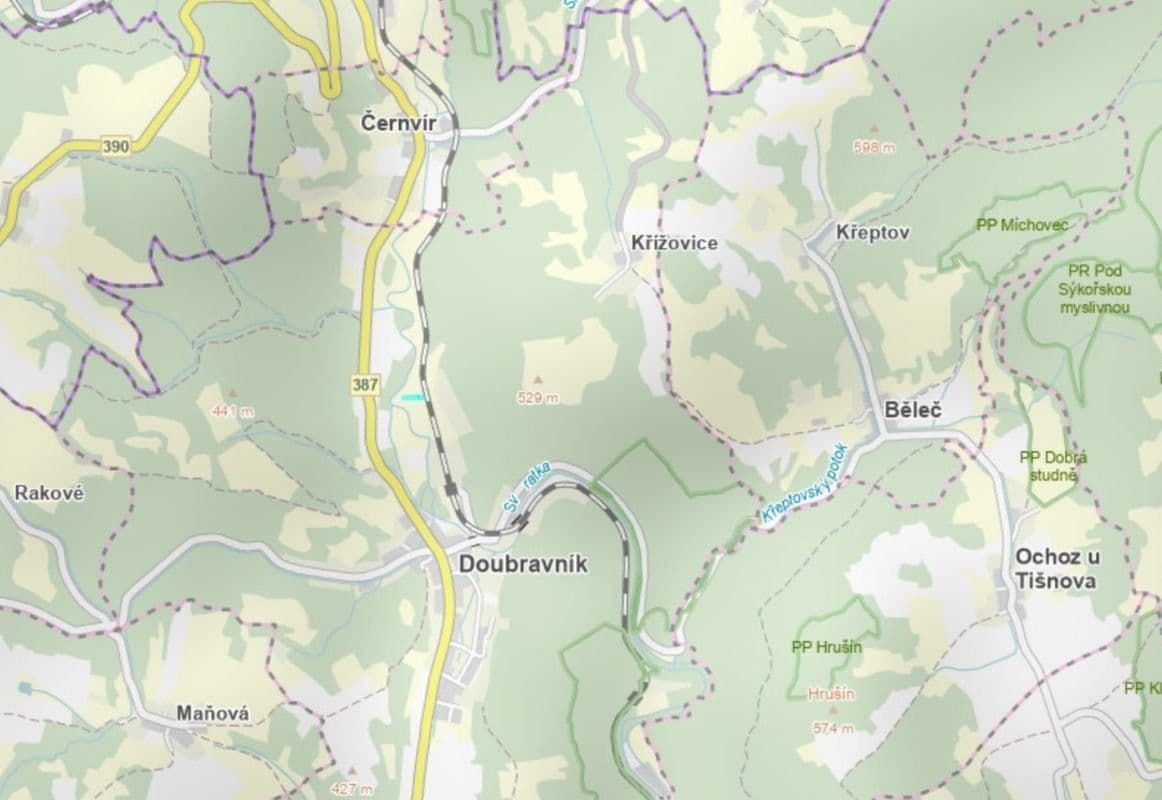 plot for sale, 2,471 m², Doubravník, Jihomoravský Region plot for sale, 2,471 m², Doubravník, Jihomoravský Region