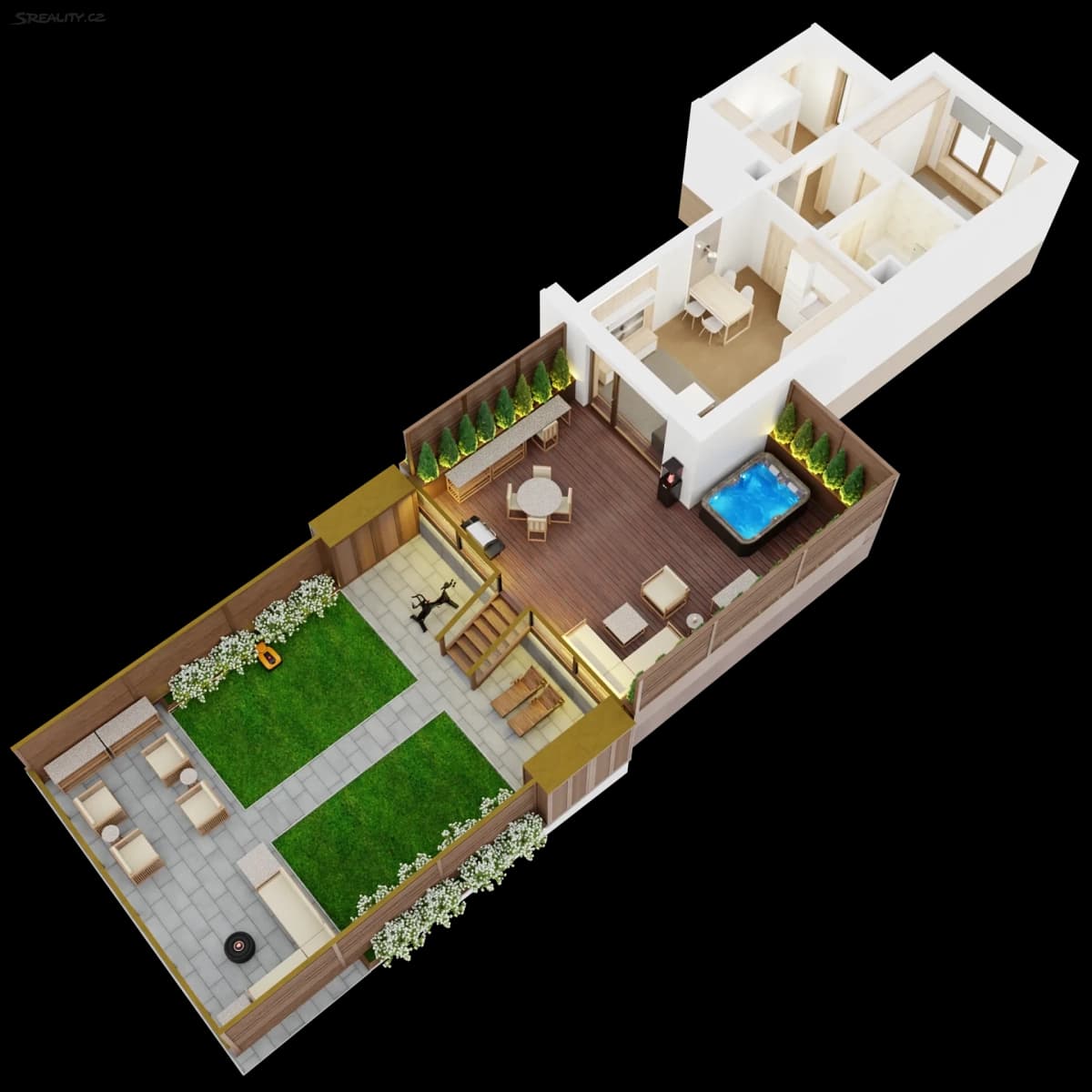 1 bedroom with open-plan kitchen flat for sale, 52 m², Lázeňská, Slaný, Středočeský Region 1 bedroom with open-plan kitchen flat for sale, 52 m², Lázeňská, Slaný, Středočeský Region