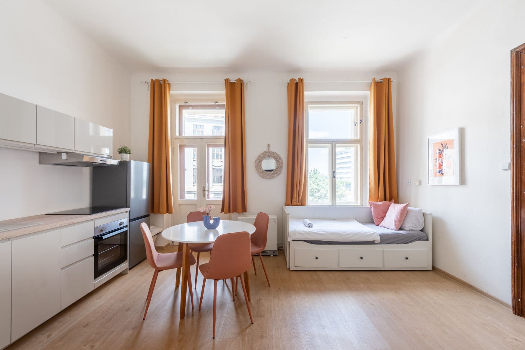 flat to rent, 55 m², Těšnov, Prague, Prague flat to rent, 55 m², Těšnov, Prague, Prague