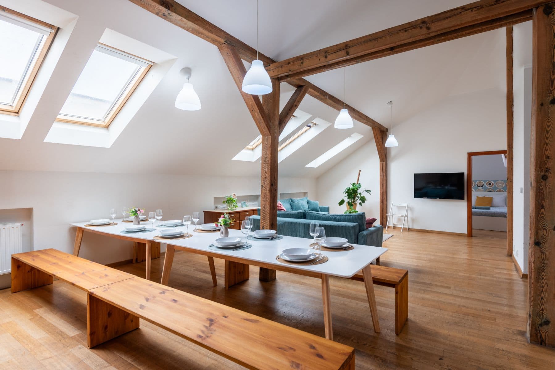 flat to rent, 126 m², Těšnov, Prague, Prague flat to rent, 126 m², Těšnov, Prague, Prague