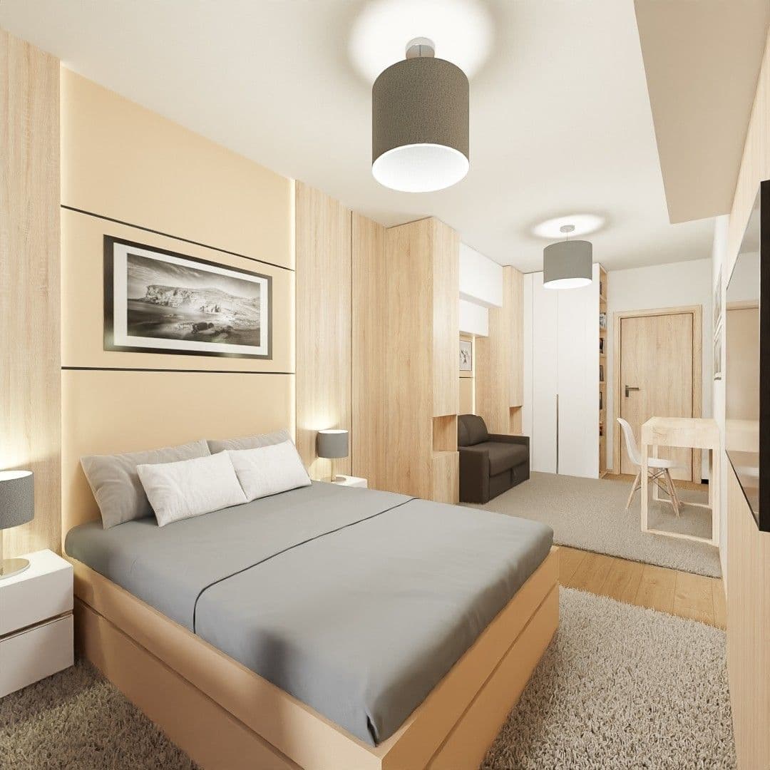 1 bedroom with open-plan kitchen flat for sale, 50 m², Lázeňská, Slaný, Středočeský Region 1 bedroom with open-plan kitchen flat for sale, 50 m², Lázeňská, Slaný, Středočeský Region