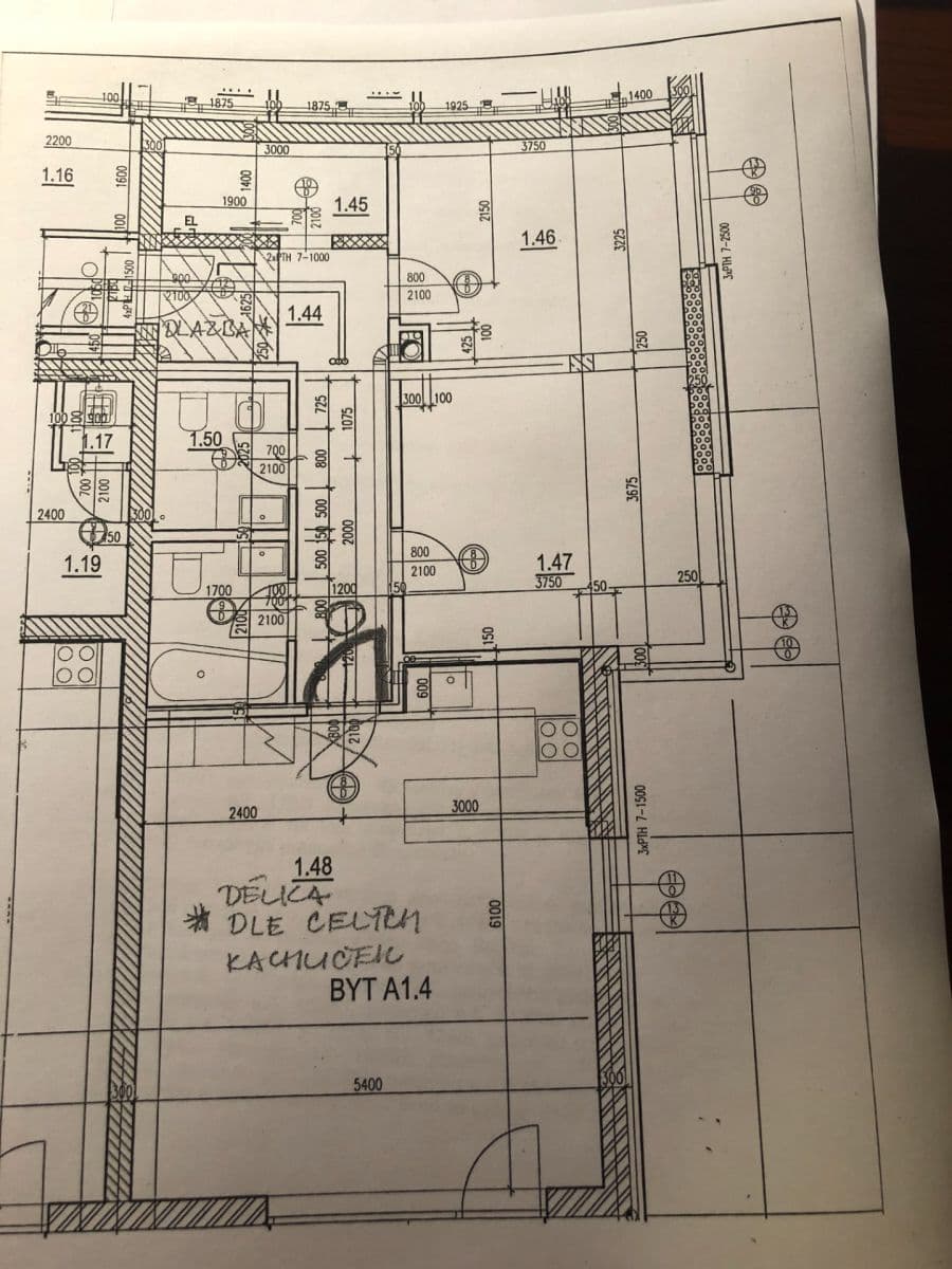 2 bedroom with open-plan kitchen flat to rent, 87 m², Menšíkova, Brno, Jihomoravský Region 2 bedroom with open-plan kitchen flat to rent, 87 m², Menšíkova, Brno, Jihomoravský Region