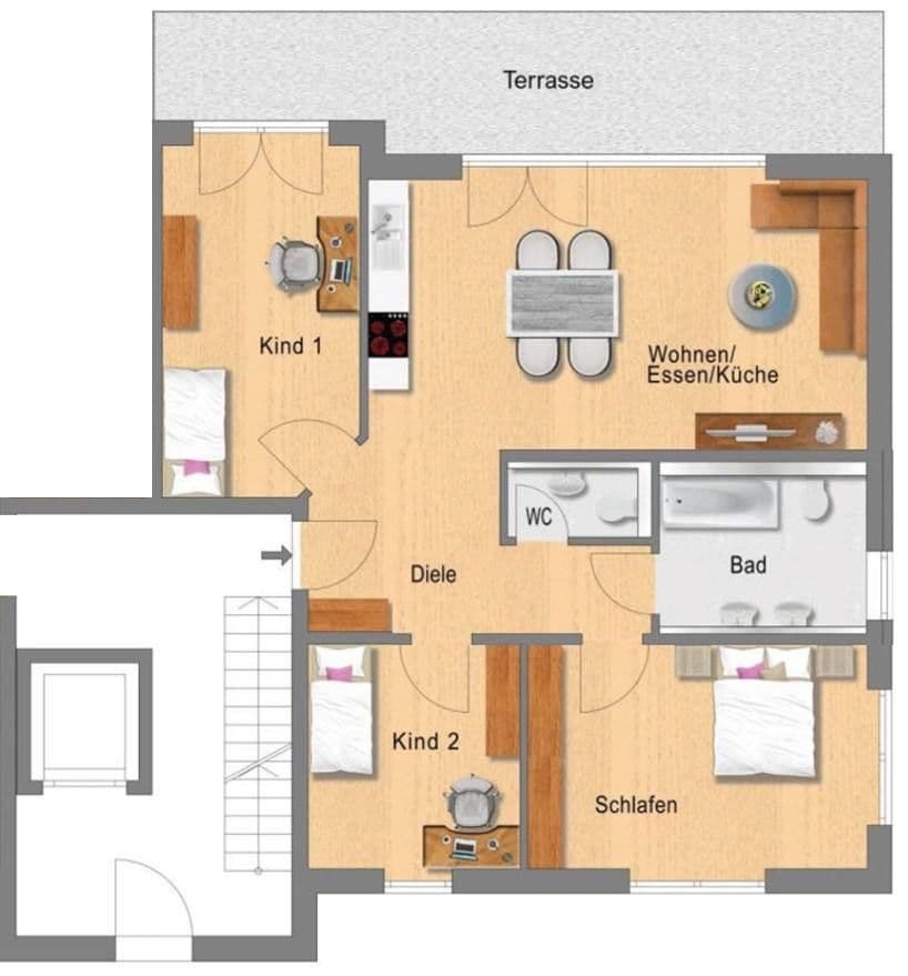 4 bedroom flat for sale, 105 m², Herzog-Eugen-Straße 34, Freudenstadt, Baden-Württemberg 4 bedroom flat for sale, 105 m², Herzog-Eugen-Straße 34, Freudenstadt, Baden-Württemberg