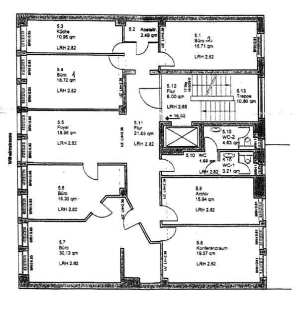 office to rent, 195 m², Wilhelmstr. 16, Wiesbaden, Hesse office to rent, 195 m², Wilhelmstr. 16, Wiesbaden, Hesse