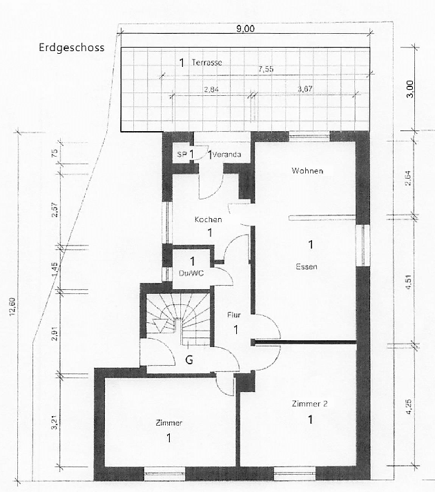 3 bedroom flat to rent, 88 m², Heilbronn, Baden-Württemberg 3 bedroom flat to rent, 88 m², Heilbronn, Baden-Württemberg
