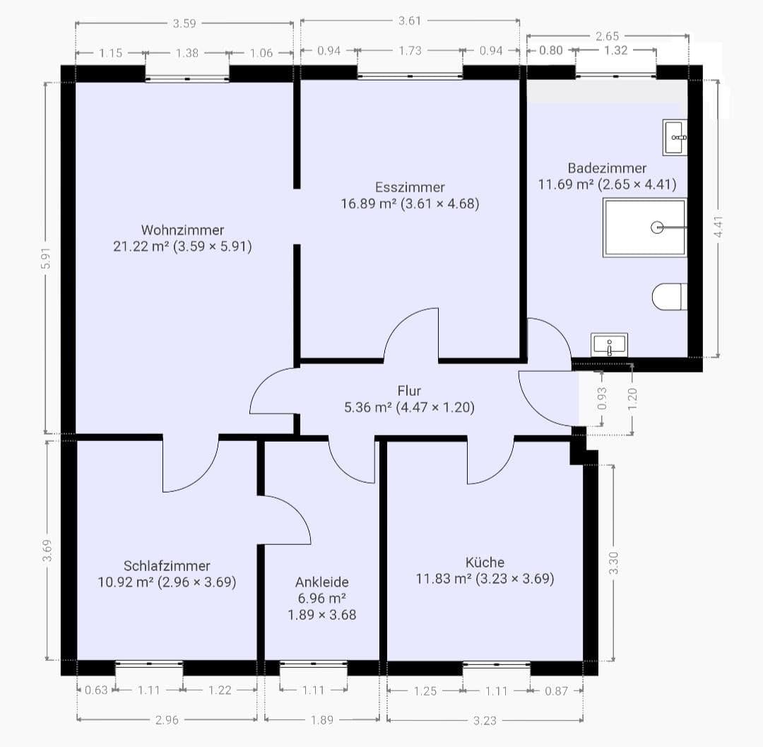 2 bedroom with open-plan kitchen flat to rent, 86 m², Seilerwall 43, Viersen, North Rhine-Westphalia 2 bedroom with open-plan kitchen flat to rent, 86 m², Seilerwall 43, Viersen, North Rhine-Westphalia