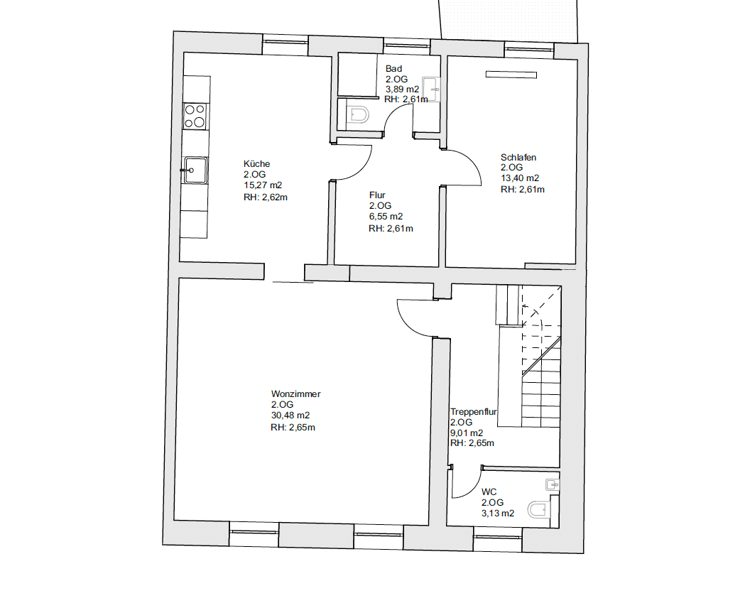 2 bedroom flat to rent, 70 m², Nirmerstraße 61, Aachen, North Rhine-Westphalia 2 bedroom flat to rent, 70 m², Nirmerstraße 61, Aachen, North Rhine-Westphalia