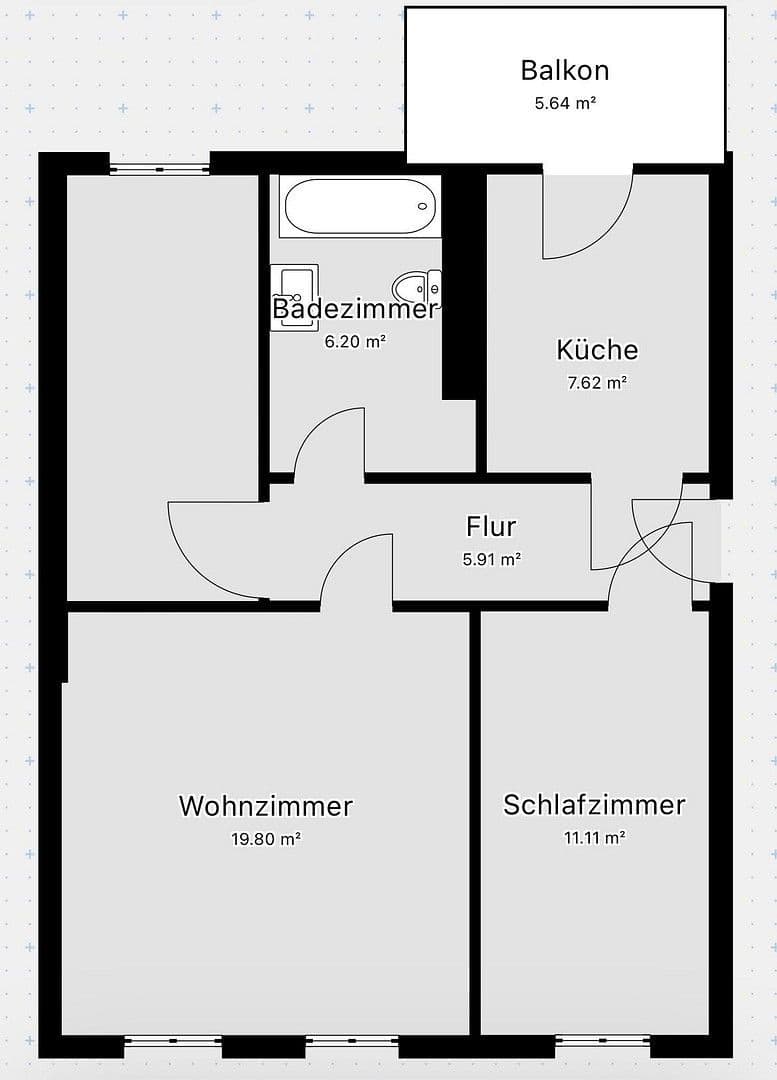 3 bedroom flat to rent, 62 m², Langer Weg 7, Magdeburg, Saxony-Anhalt 3 bedroom flat to rent, 62 m², Langer Weg 7, Magdeburg, Saxony-Anhalt