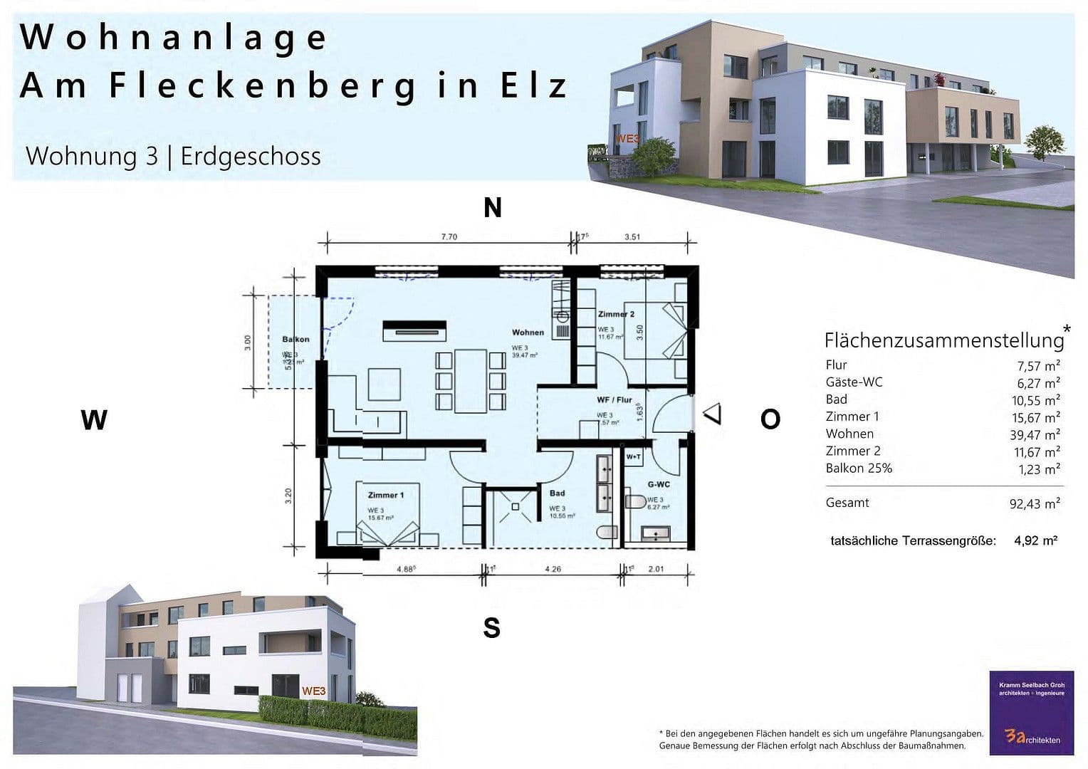 3 bedroom flat to rent, 93 m², Am Fleckenberg 1, Elz, Hesse 3 bedroom flat to rent, 93 m², Am Fleckenberg 1, Elz, Hesse