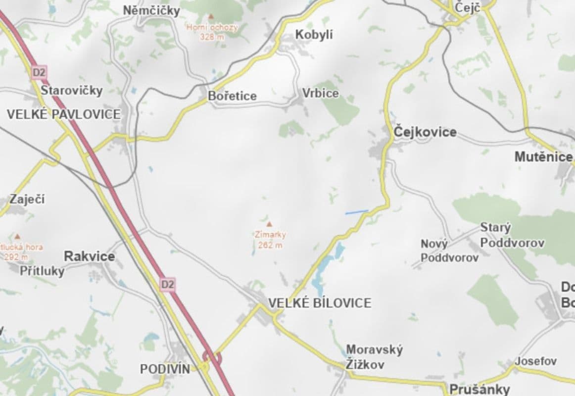 plot for sale, 14,423 m², Čejkovice, Jihomoravský Region plot for sale, 14,423 m², Čejkovice, Jihomoravský Region