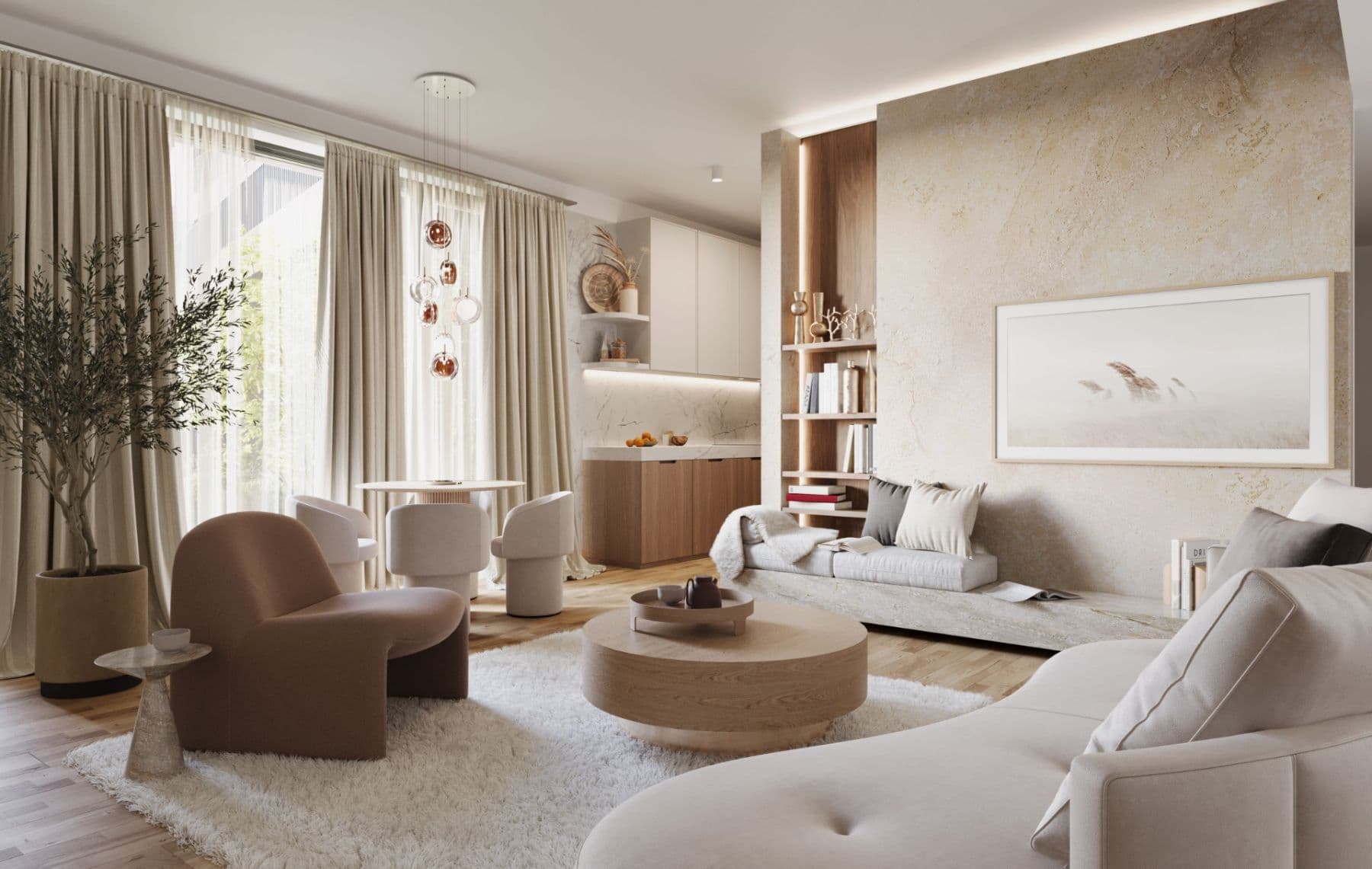 2 bedroom with open-plan kitchen flat for sale, 95 m², Na Laurové, Prague, Prague 2 bedroom with open-plan kitchen flat for sale, 95 m², Na Laurové, Prague, Prague