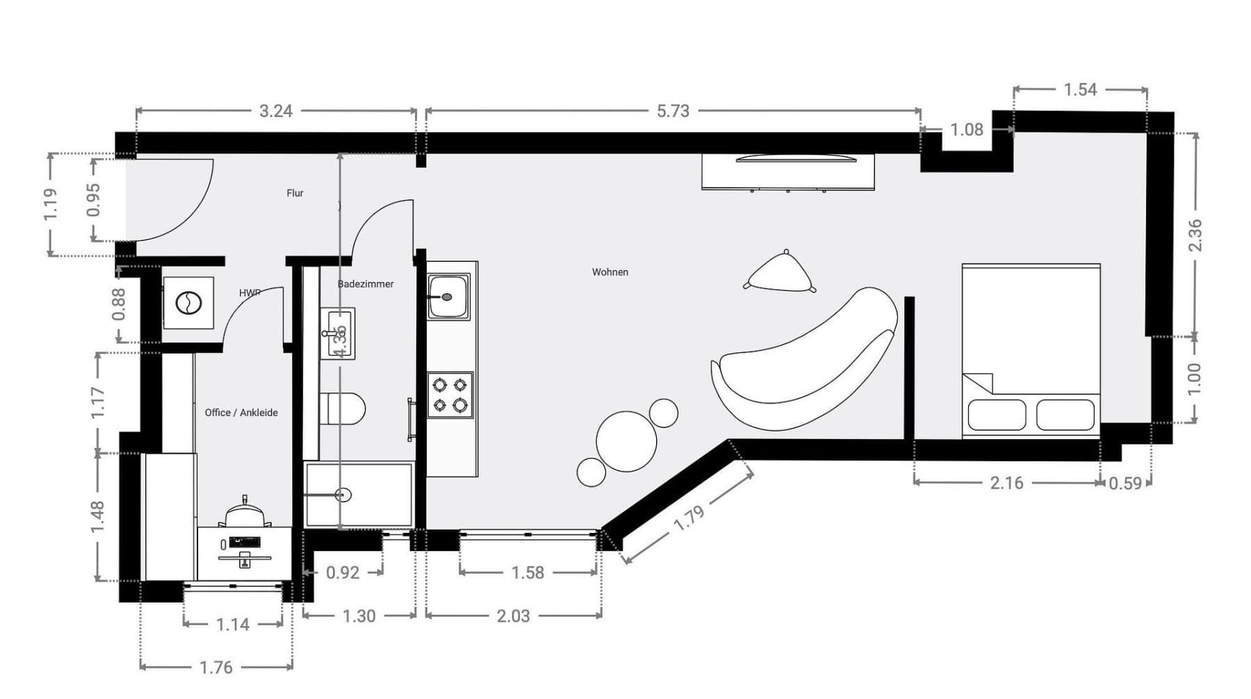 2 bedroom flat for sale, 45 m², Winsstraße 0, Berlin, Berlin 2 bedroom flat for sale, 45 m², Winsstraße 0, Berlin, Berlin