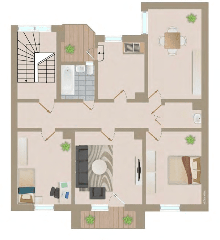 4 bedroom flat to rent, 84 m², Offenburg, Baden-Württemberg 4 bedroom flat to rent, 84 m², Offenburg, Baden-Württemberg