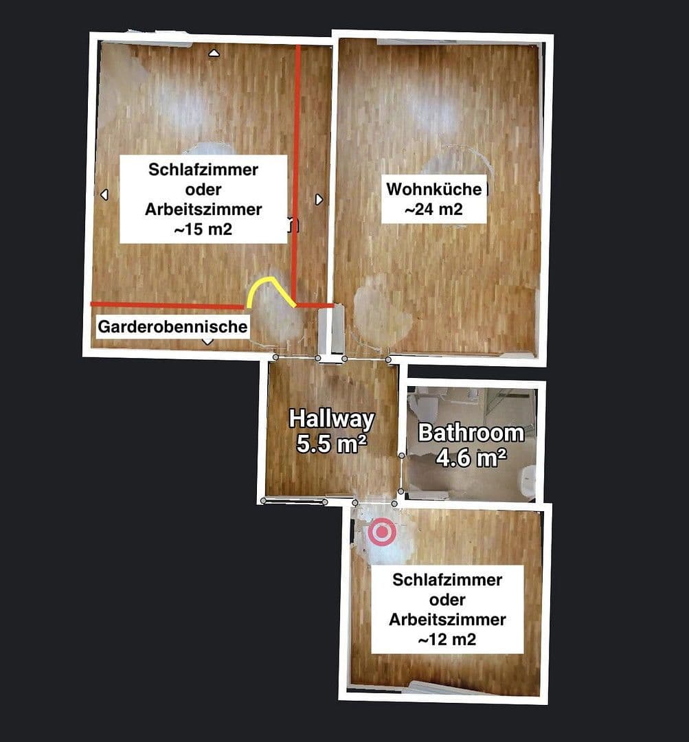 3 bedroom flat to rent, 68 m², Rainergasse 7, Wien, Vienna 3 bedroom flat to rent, 68 m², Rainergasse 7, Wien, Vienna