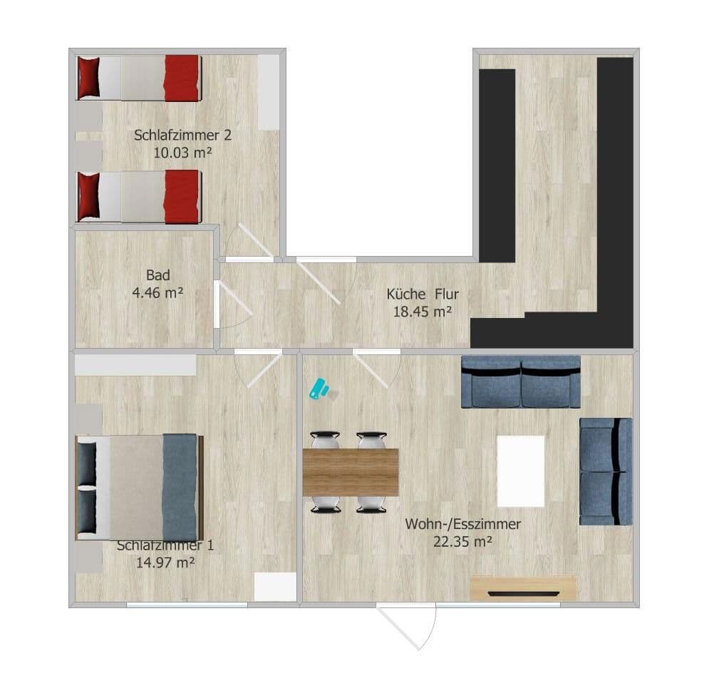 3 bedroom flat for sale, 86 m², Garding, Schleswig-Holstein 3 bedroom flat for sale, 86 m², Garding, Schleswig-Holstein