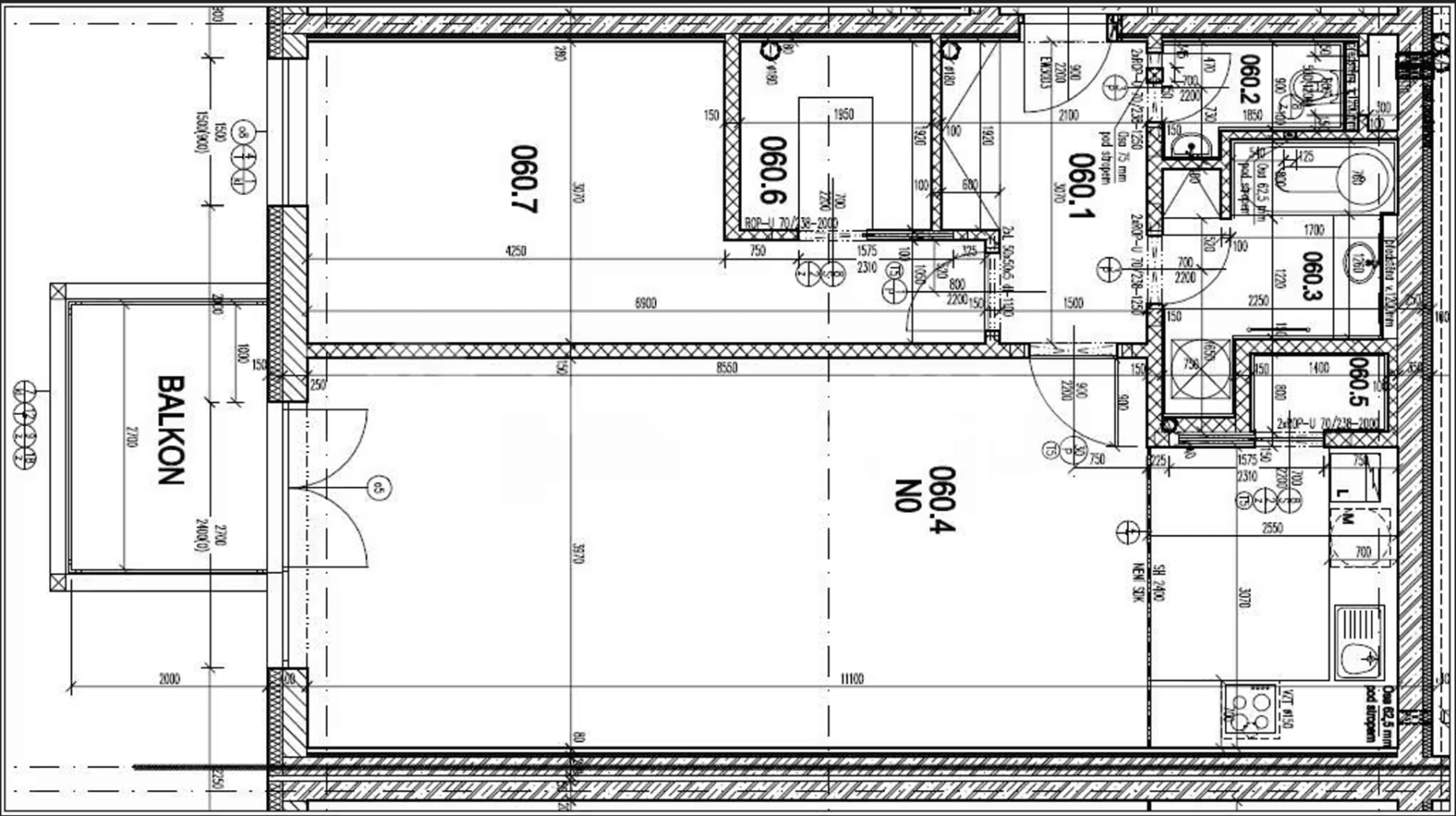 1 bedroom with open-plan kitchen flat for sale, 75 m², Linhartova, Prague, Prague 1 bedroom with open-plan kitchen flat for sale, 75 m², Linhartova, Prague, Prague