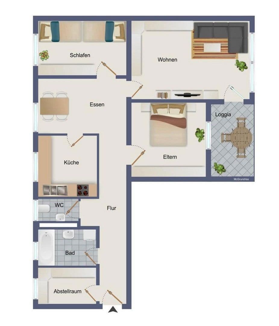 2 bedroom with open-plan kitchen flat for sale, 89 m², Laichingen, Baden-Württemberg 2 bedroom with open-plan kitchen flat for sale, 89 m², Laichingen, Baden-Württemberg
