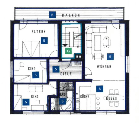 4 bedroom flat to rent, 140 m², Schillerstraße 16, Eggenstein-Leopoldshafen, Baden-Württemberg 4 bedroom flat to rent, 140 m², Schillerstraße 16, Eggenstein-Leopoldshafen, Baden-Württemberg