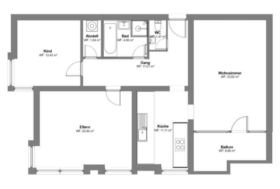 3 bedroom flat for sale, 87 m², Dornbirn, Vorarlberg 3 bedroom flat for sale, 87 m², Dornbirn, Vorarlberg
