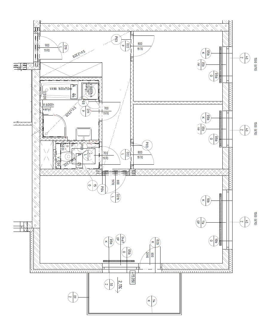 2 bedroom with open-plan kitchen flat to rent, 63 m², Miloše Havla, Prague, Prague 2 bedroom with open-plan kitchen flat to rent, 63 m², Miloše Havla, Prague, Prague