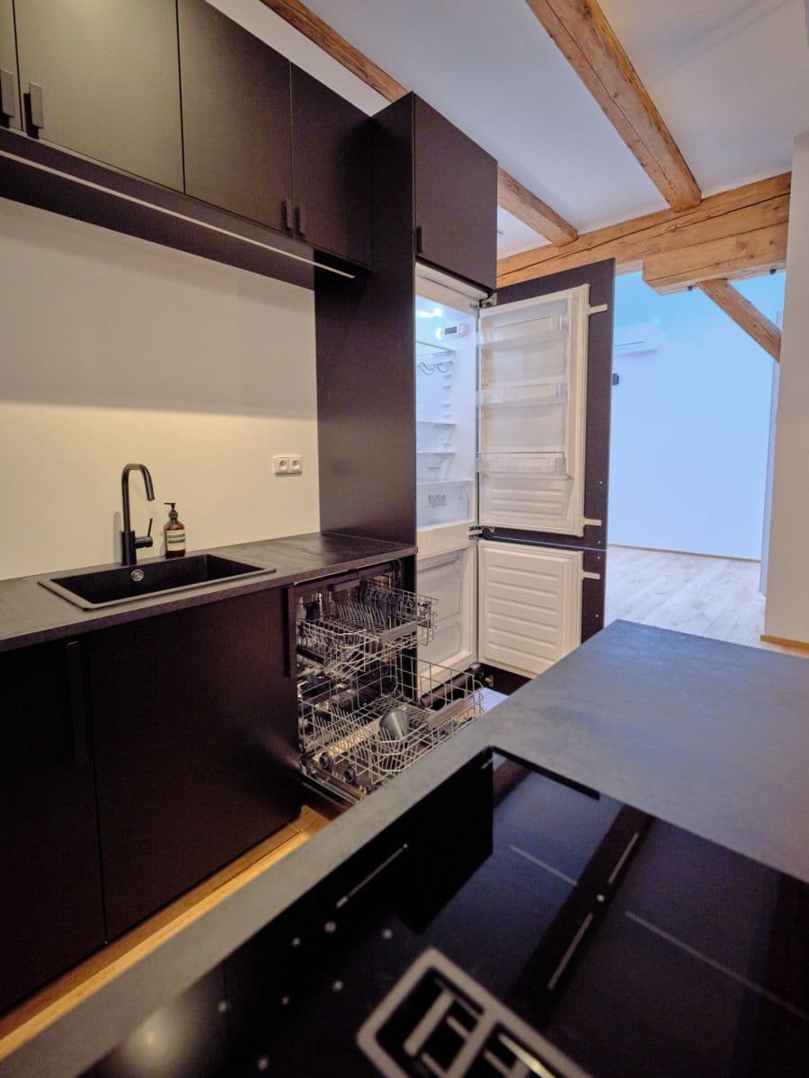 1 bedroom with open-plan kitchen flat to rent, 73 m², Bělehradská, Prague, Prague 1 bedroom with open-plan kitchen flat to rent, 73 m², Bělehradská, Prague, Prague