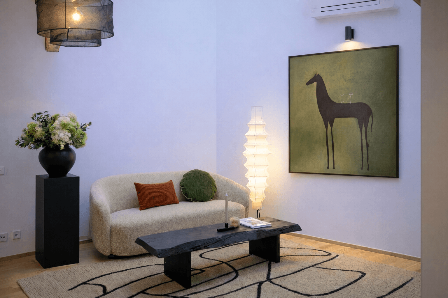 1 bedroom with open-plan kitchen flat to rent, 73 m², Bělehradská, Prague, Prague 1 bedroom with open-plan kitchen flat to rent, 73 m², Bělehradská, Prague, Prague