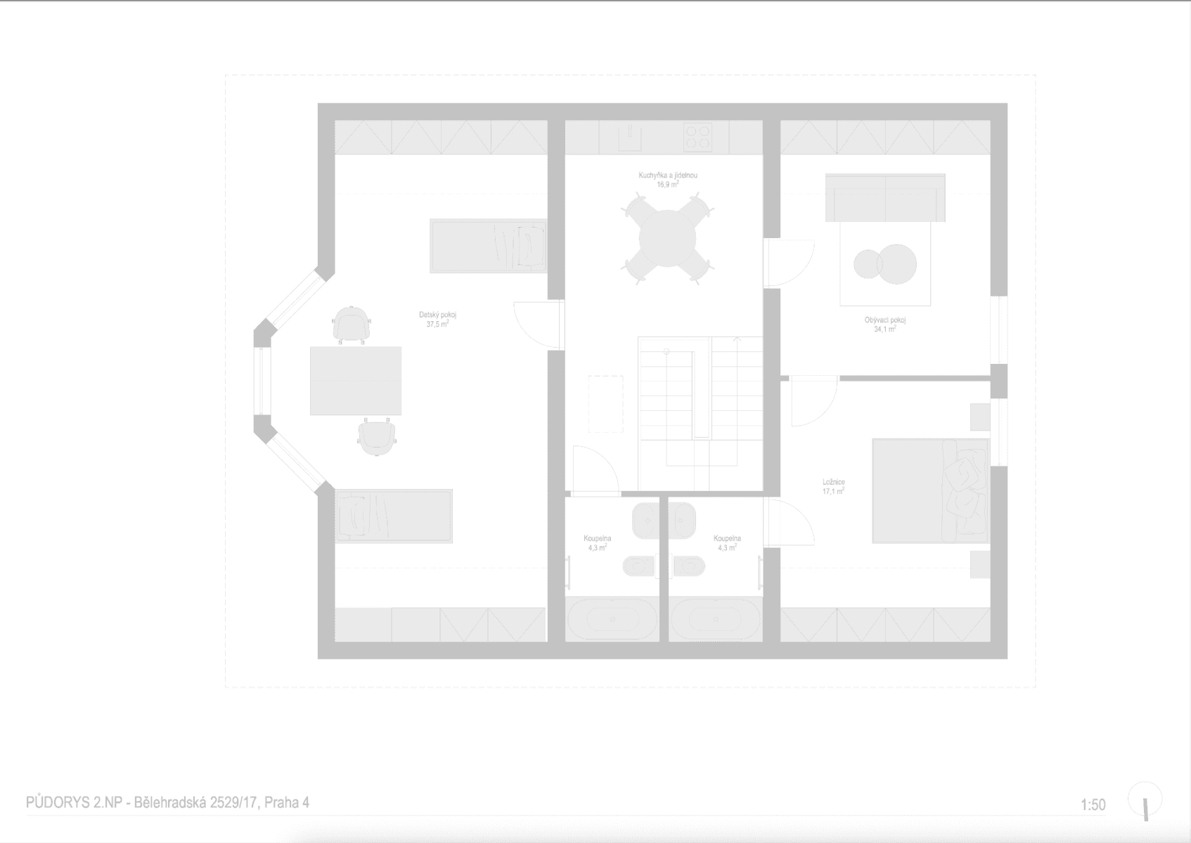 house for sale, 245 m², Bělehradská, Prague, Prague house for sale, 245 m², Bělehradská, Prague, Prague