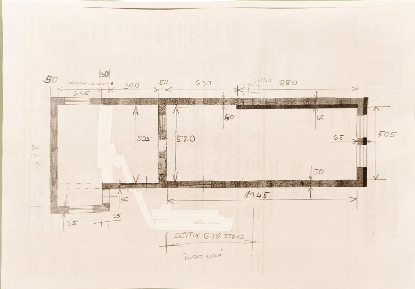 house for sale, 98 m², Přepychy, Pardubický Region house for sale, 98 m², Přepychy, Pardubický Region