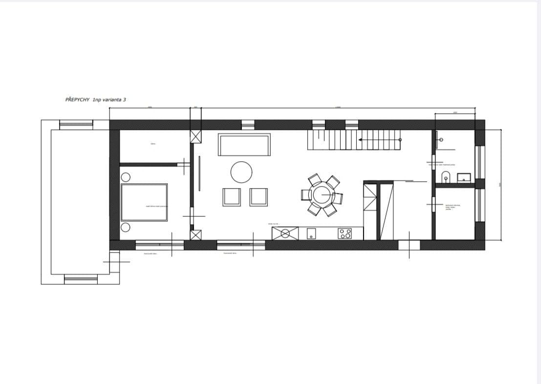 house for sale, 98 m², Přepychy, Pardubický Region house for sale, 98 m², Přepychy, Pardubický Region