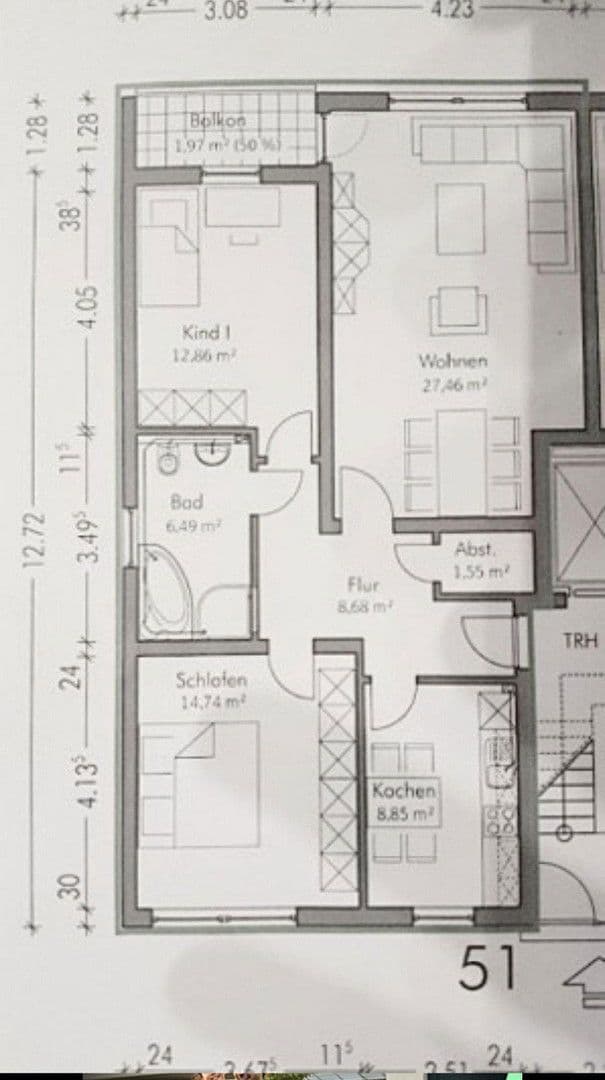 3 bedroom flat for sale, 83 m², Zinkhüttenstraße 51, Mülheim an der Ruhr, North Rhine-Westphalia 3 bedroom flat for sale, 83 m², Zinkhüttenstraße 51, Mülheim an der Ruhr, North Rhine-Westphalia