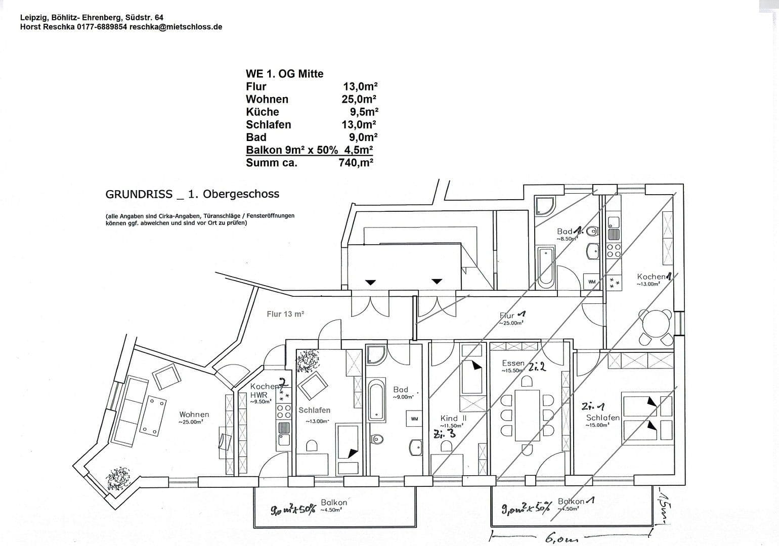2 bedroom flat to rent, 74 m², Südstr. 64, Leipzig, Saxony 2 bedroom flat to rent, 74 m², Südstr. 64, Leipzig, Saxony
