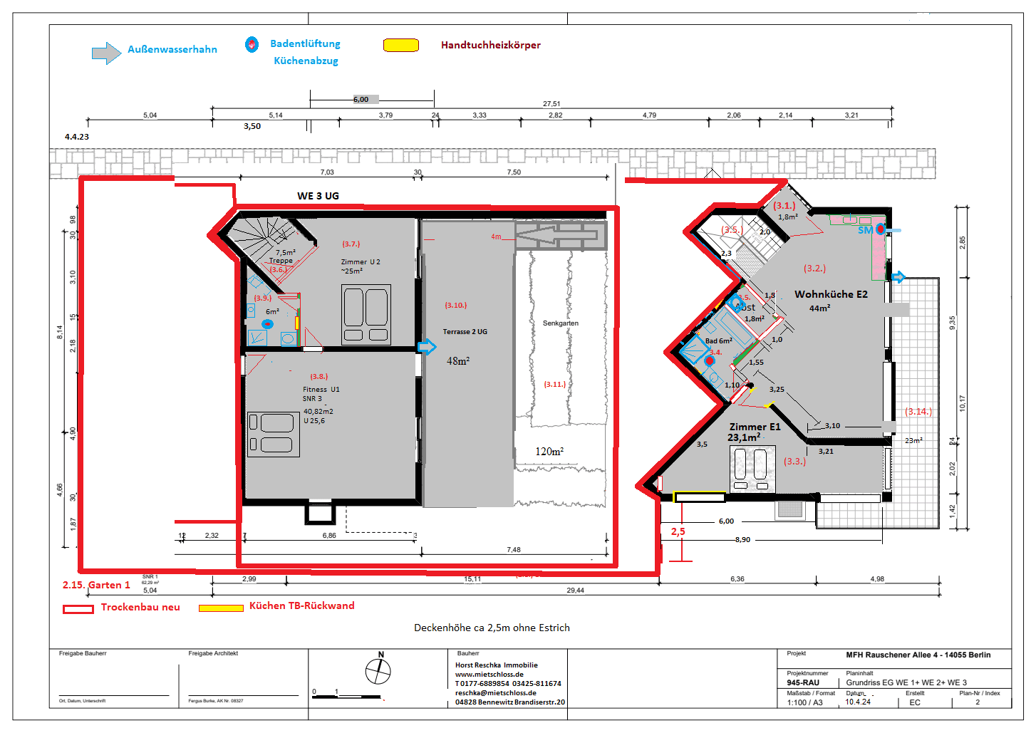 4 bedroom flat for sale, 190 m², Rauschener Allee 4, Berlin, Berlin 4 bedroom flat for sale, 190 m², Rauschener Allee 4, Berlin, Berlin