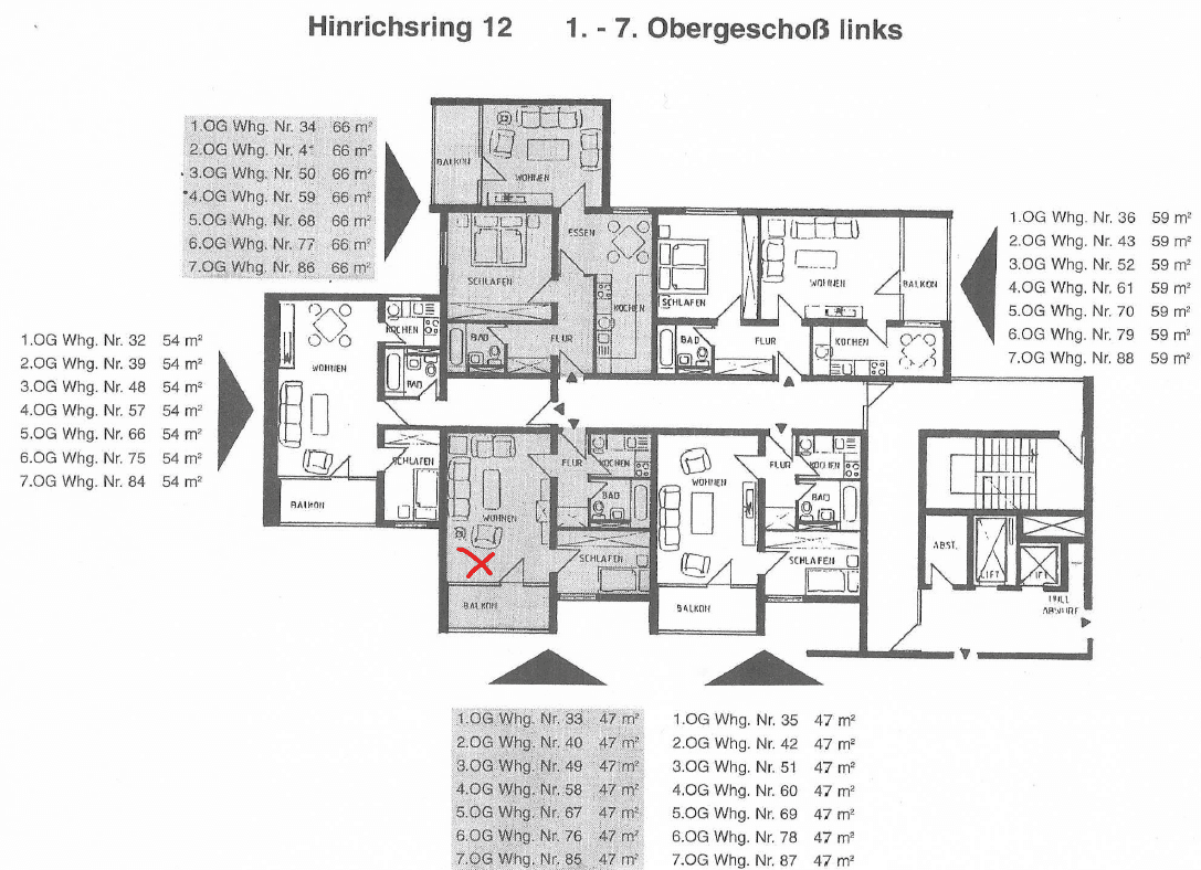 2 bedroom flat for sale, 47 m², Hinrichsring 12, Hanover, Lower Saxony 2 bedroom flat for sale, 47 m², Hinrichsring 12, Hanover, Lower Saxony