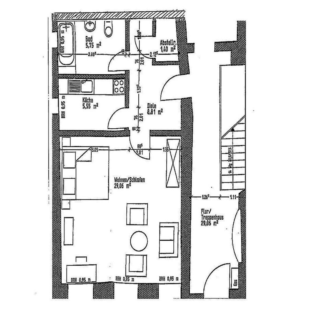 1 bedroom flat to rent, 50 m², Beim Märzenbad 15, Augsburg, Bavaria 1 bedroom flat to rent, 50 m², Beim Märzenbad 15, Augsburg, Bavaria