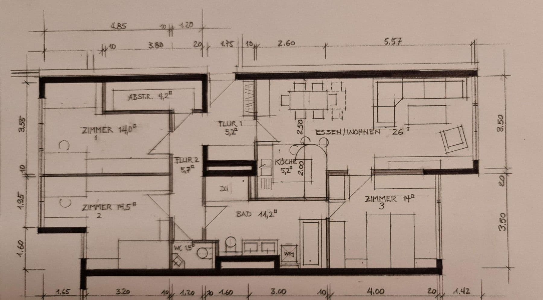 4 bedroom flat to rent, 102 m², Bleichstraße 10/1, Göppingen, Baden-Württemberg 4 bedroom flat to rent, 102 m², Bleichstraße 10/1, Göppingen, Baden-Württemberg