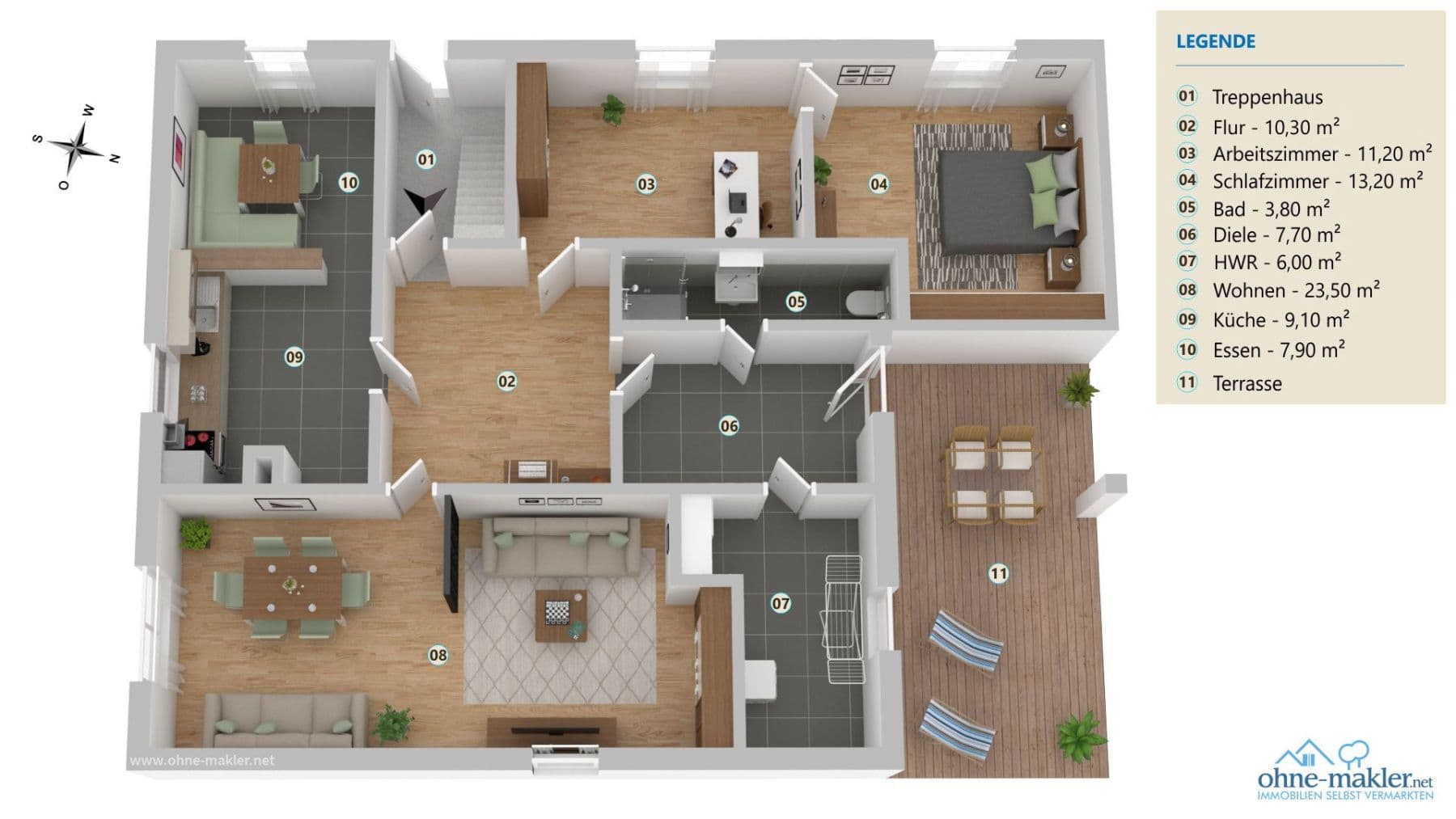 2 bedroom with open-plan kitchen flat to rent, 92 m², Alte Sandtrift, Minden, North Rhine-Westphalia 2 bedroom with open-plan kitchen flat to rent, 92 m², Alte Sandtrift, Minden, North Rhine-Westphalia