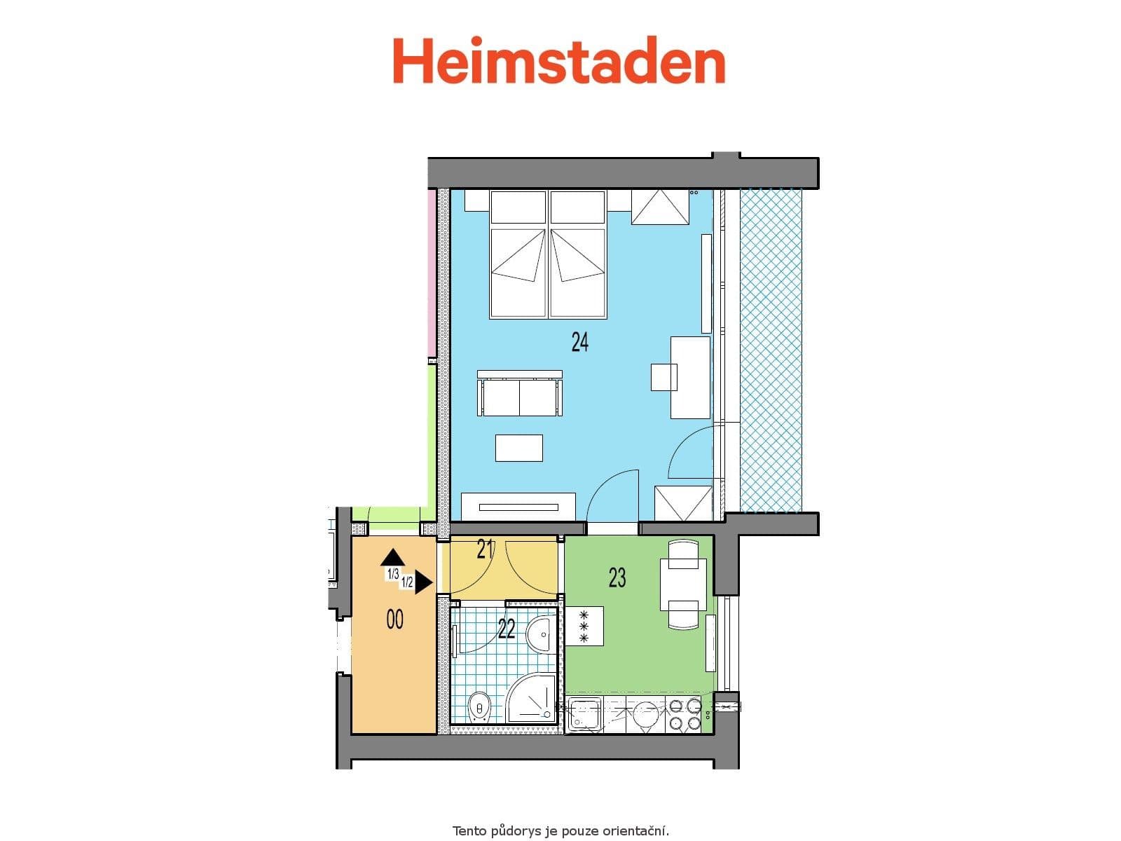 1 bedroom flat to rent, 38 m², Stavební, Horní Suchá, Moravskoslezský Region 1 bedroom flat to rent, 38 m², Stavební, Horní Suchá, Moravskoslezský Region