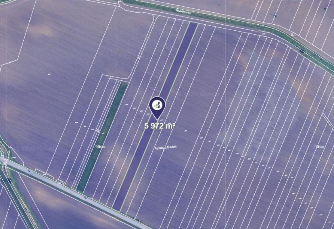plot for sale, 5,972 m², Těšany, Jihomoravský Region plot for sale, 5,972 m², Těšany, Jihomoravský Region