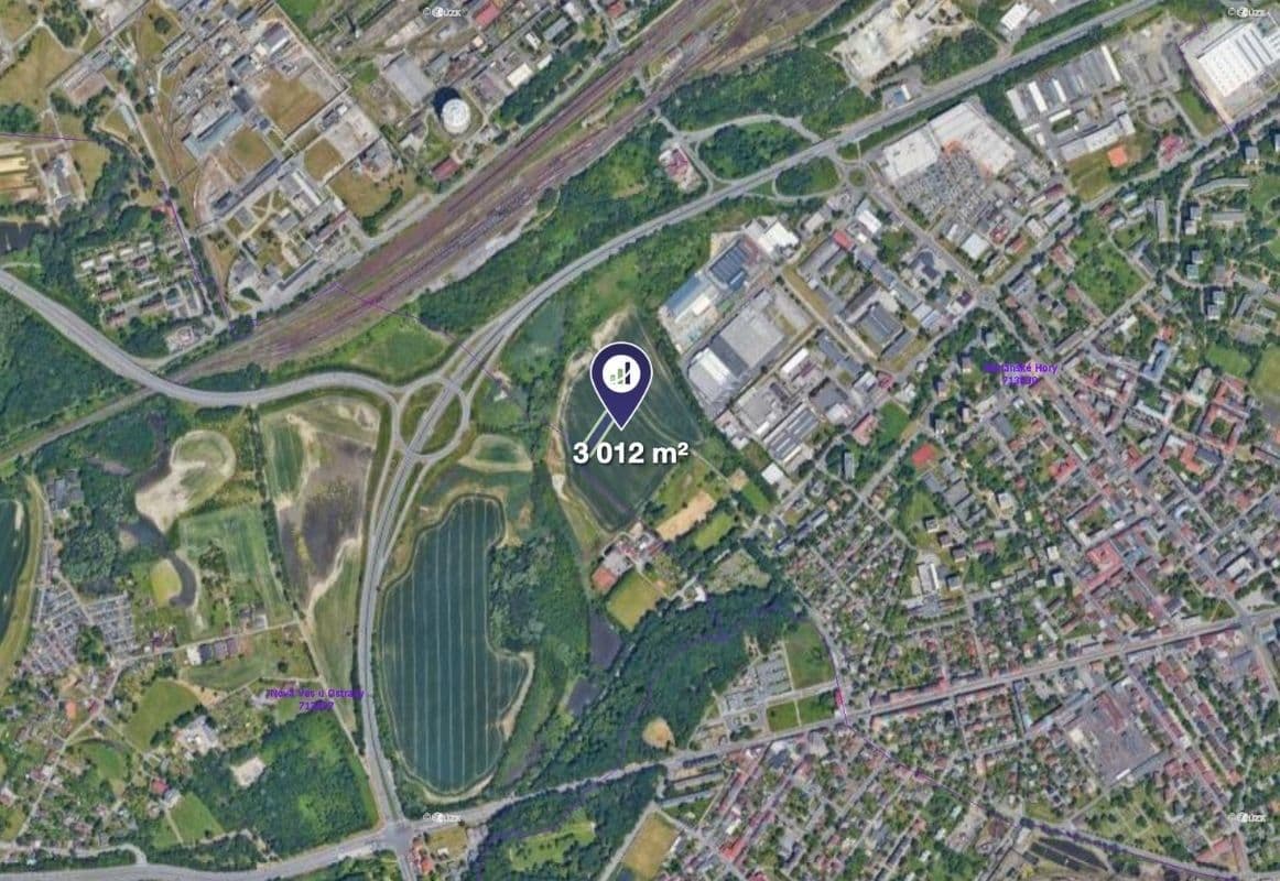 plot for sale, 2,259 m², Ostrava, Moravskoslezský Region plot for sale, 2,259 m², Ostrava, Moravskoslezský Region